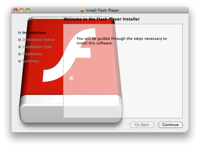 comment installer adobe flash player sur mac