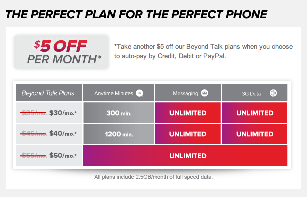 cricket mobile plans