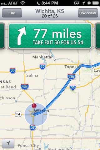  Driving Directions on Ios 6 S Maps Now Has Turn By Turn Driving Directions But Without The