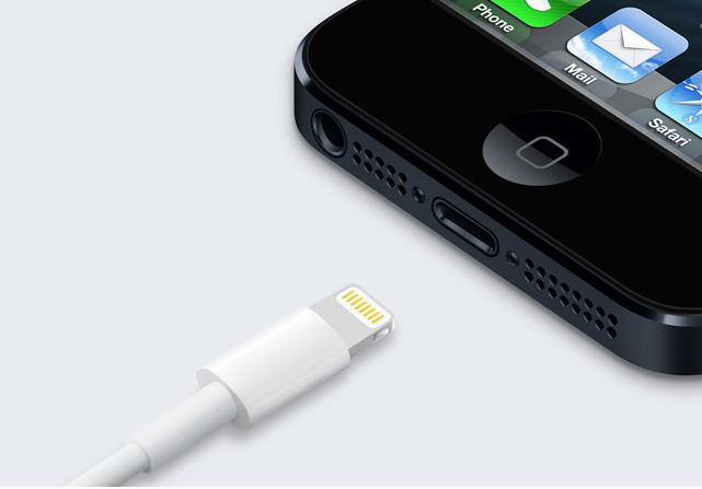 change lightning connector iphone 5