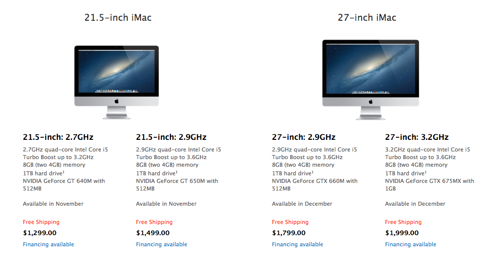 imac hdd replacement cost