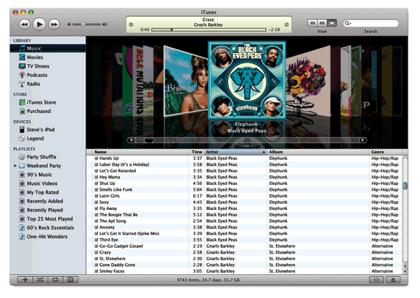 most recent itunes version