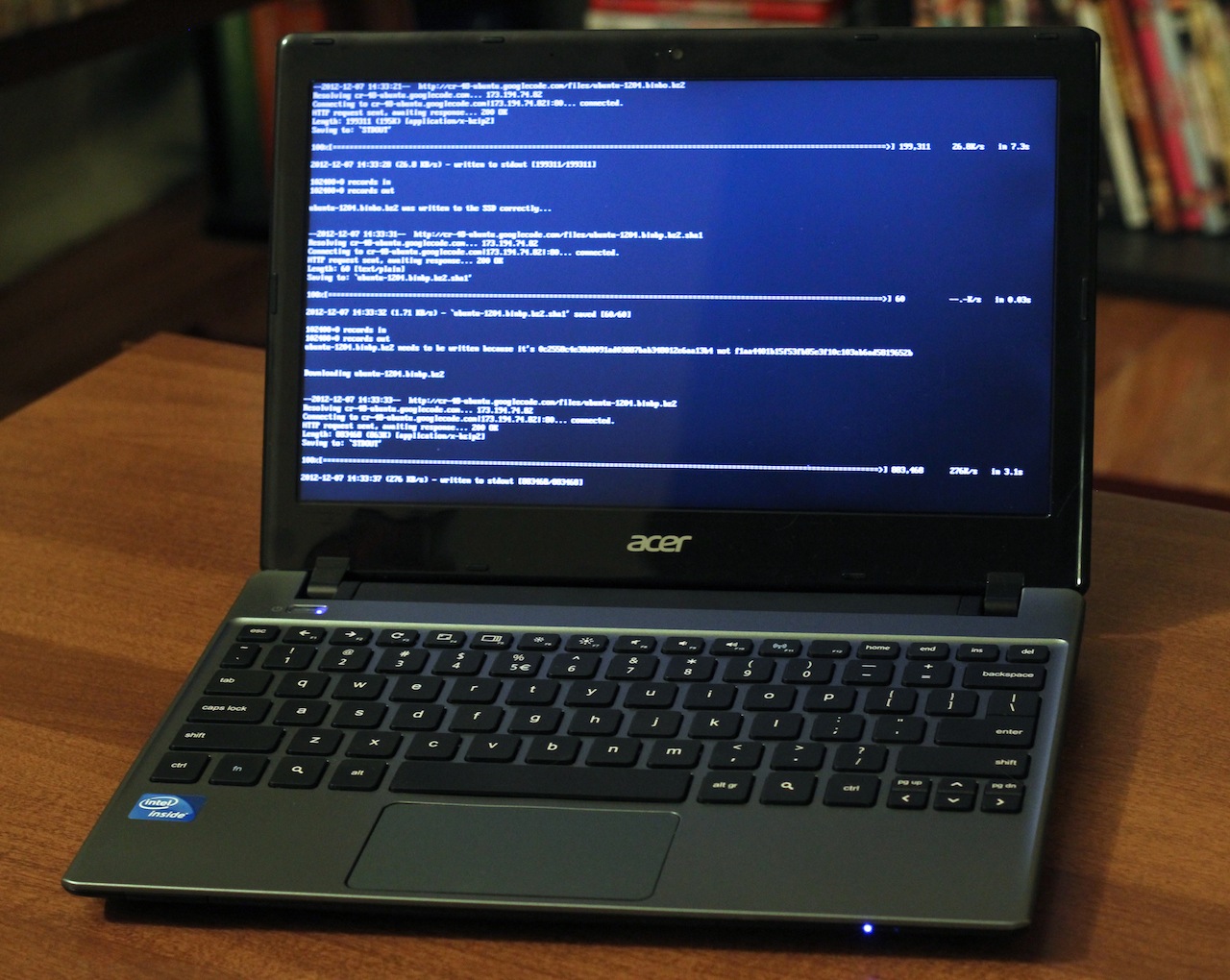 how to install linux on a chromebook