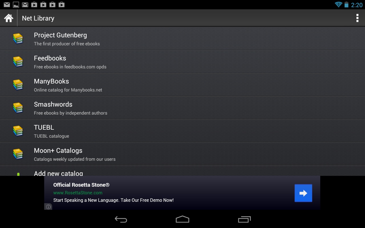 Ebook Reader App Android Tablet