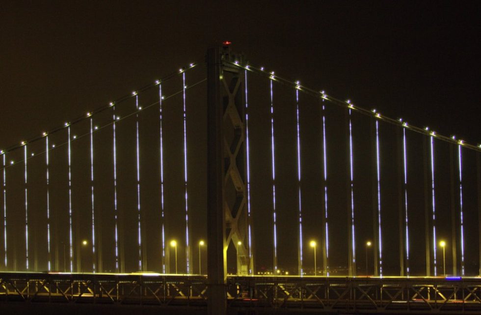 When the lights go down in the city 25,000 LEDs turn on in San