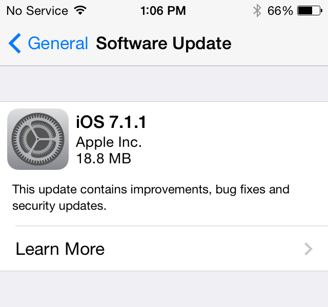 photo of Apple releases iOS 7.1.1 with further Touch ID, keyboard improvements image