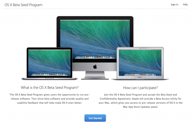 photo of Apple opens OS X beta program to the public for 10.9.3 image