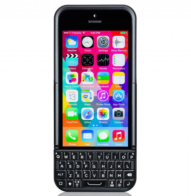 photo of Ryan Seacrest’s BlackBerry-ish iPhone keyboard returns after lawsuit image