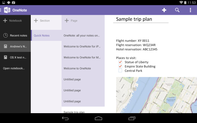 tablet note taking onenote convert to text