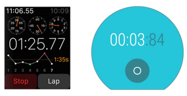 photo of Smartwatch Wars: The Apple Watch versus Android Wear, in screenshots image