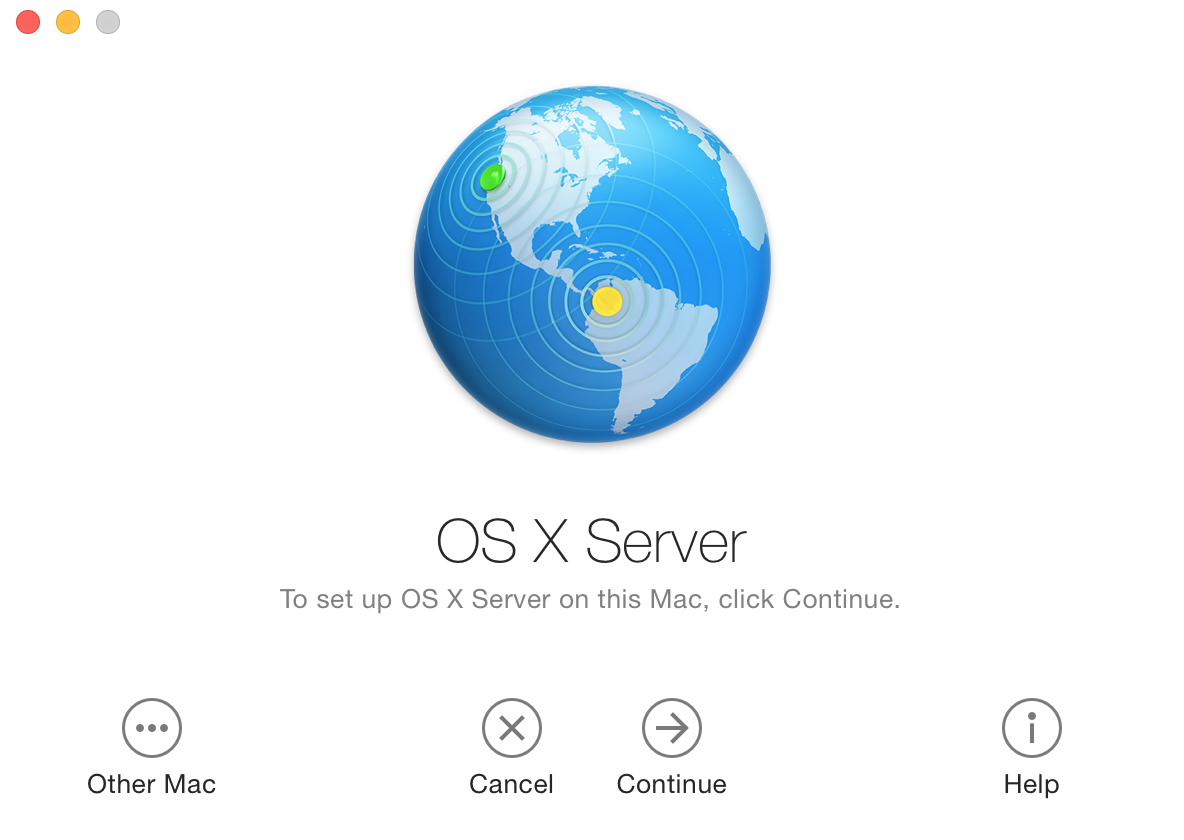 how to use mac os server
