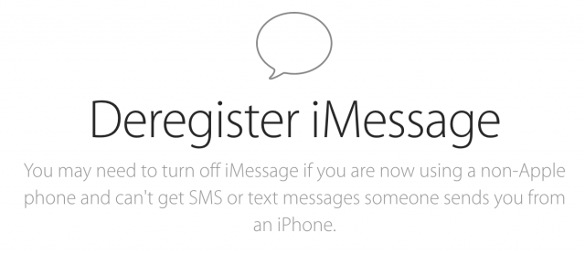 photo of New Apple support page will deactivate iMessage for your phone number image