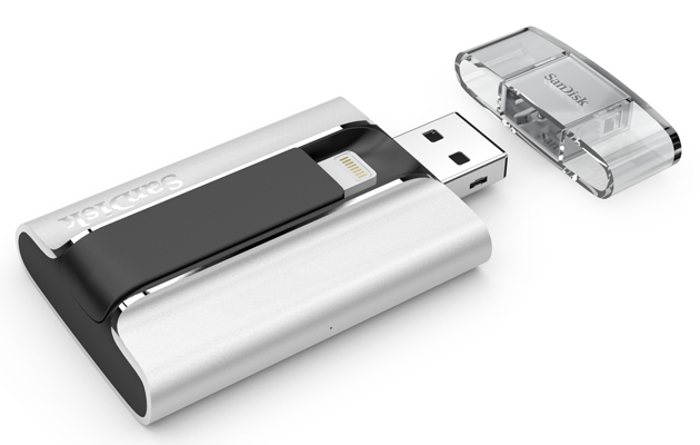 photo of SanDisk makes a $60 USB drive with a Lightning connector for your iPhone image