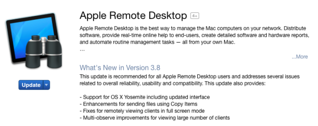 photo of Apple Remote Desktop admin tool is updated for the first time in forever image