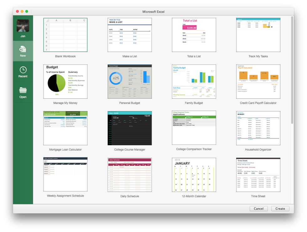 open office excel for mac