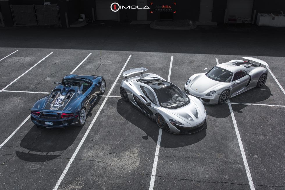 photo of A trio of hybrid hypercars got together for the weekend. You won’t believe what happened next image