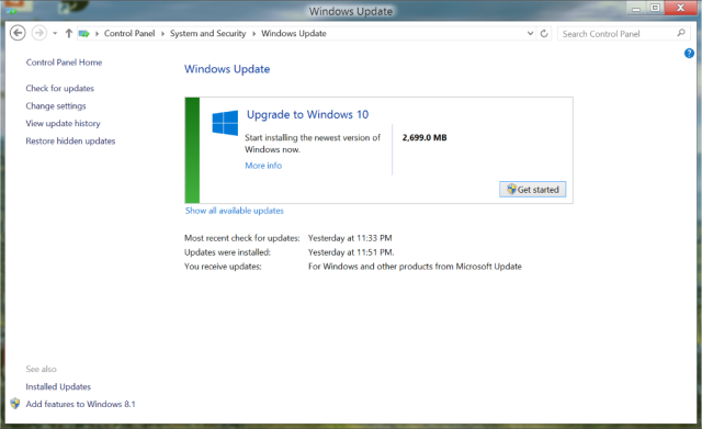photo of Windows 10 is on Windows Update now, the free upgrades start today image