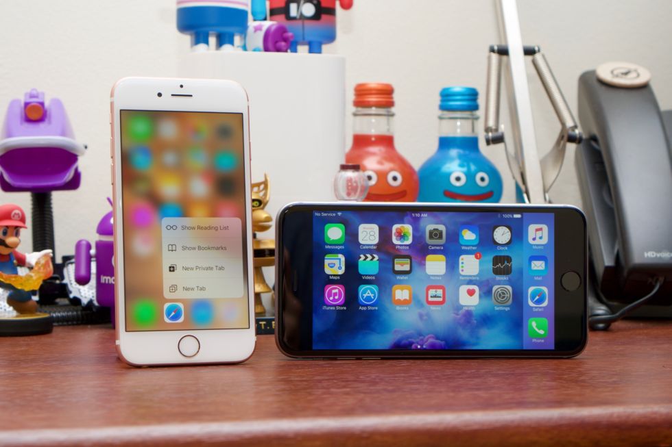 photo of A (3D) touch above: The iPhone 6S and 6S Plus reviewed image