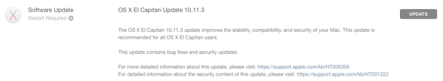 photo of Apple releases OS X 10.11.3 with fixes for bugs and security image