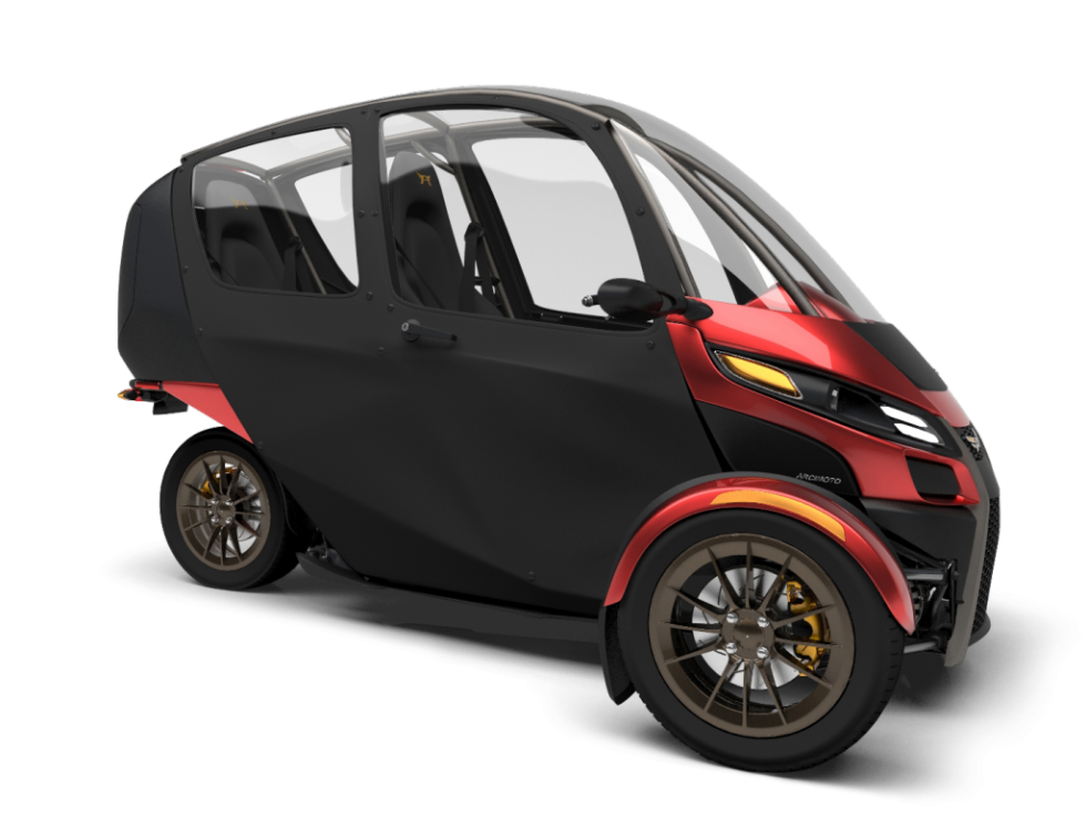 The Arcimoto SRK electric vehicle is the most fun thing we did at CES