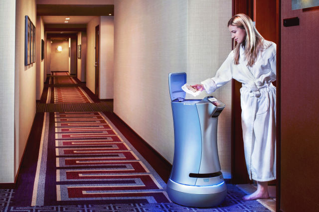 photo of Robot room service is coming to US hotels courtesy of startup Savioke image