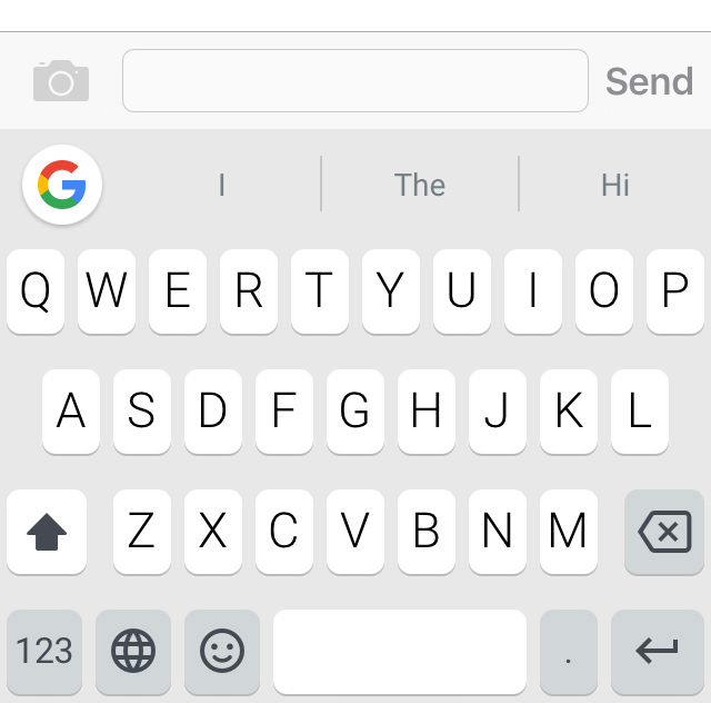 photo of Google’s “Gboard” for iOS combines a keyboard with Google Search image