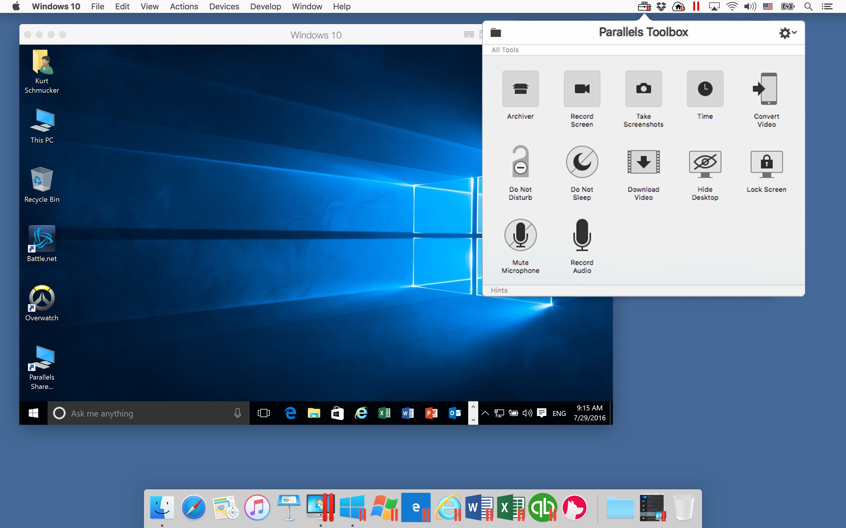 parallels desktop for mac mac emulator