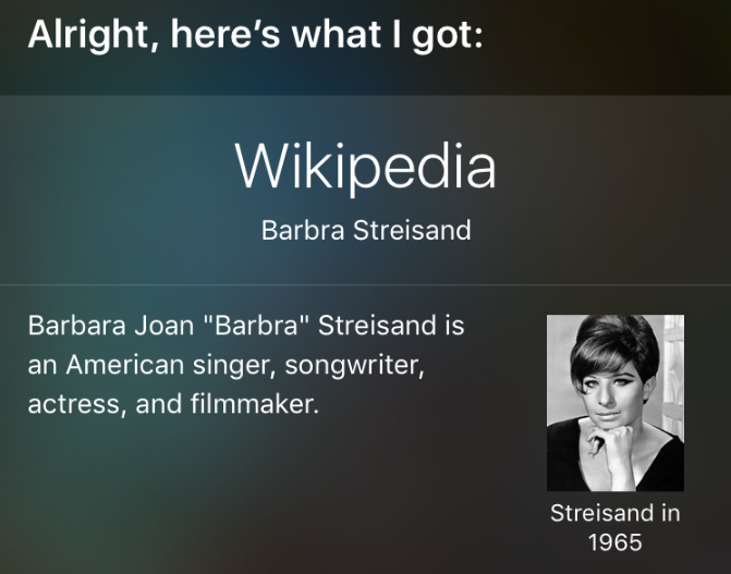 photo of The new Streisand Effect: Barbra calls Tim Cook to change Siri’s pronunciation image