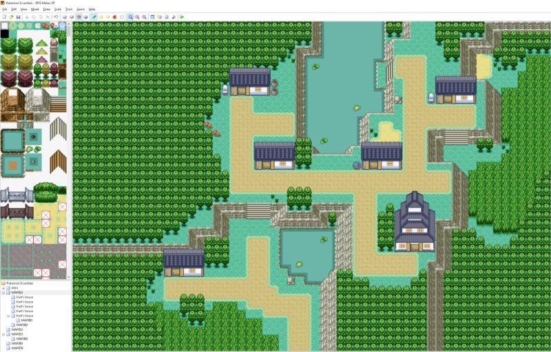 how to make a pokemon game with rpg maker