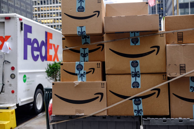 Amazon cuts off FedEx ground for Prime shipments this holiday