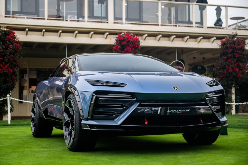 Lamborghini's first BEV will be based on this concept. But it won't arrive for another four years.