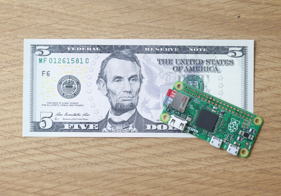 photo of Pi Zero: A full Raspberry Pi for just $5 image