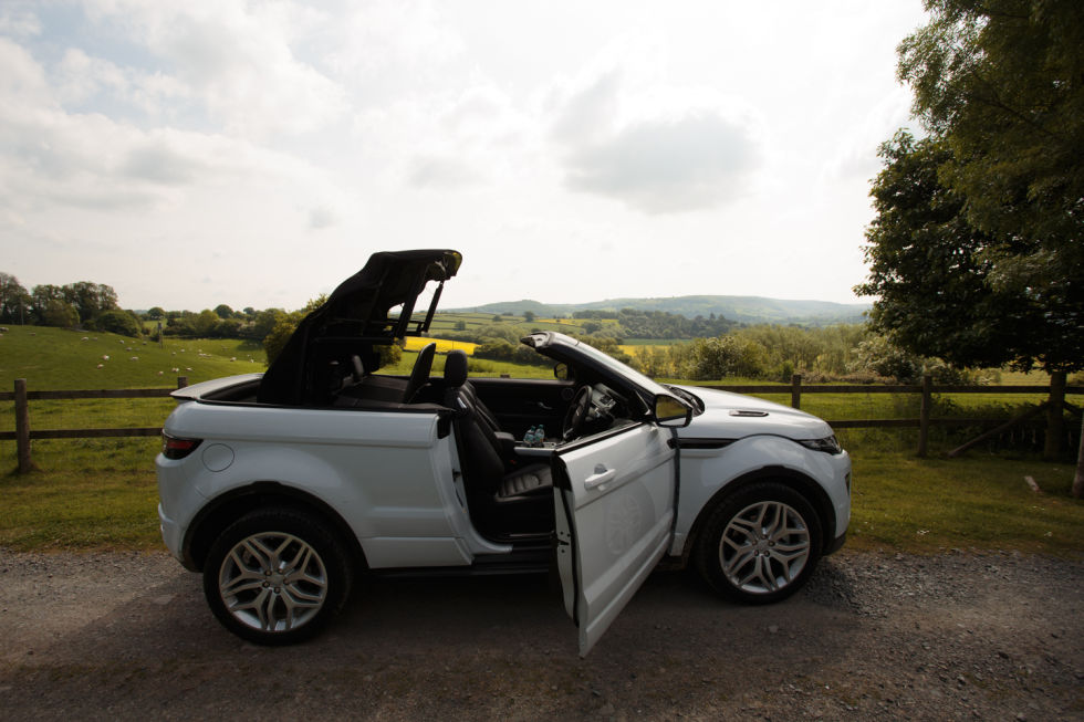 Range Rover’s Evoque Convertible makes top-down, luxury off-roading