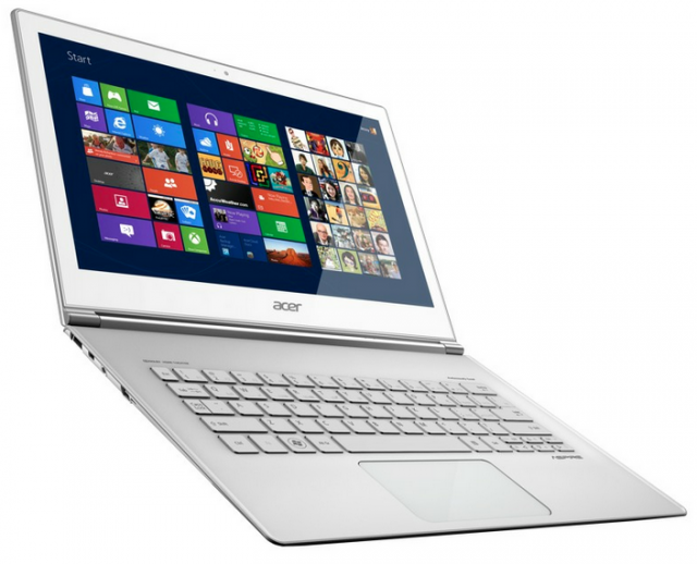 Acer's Aspire S7 looks like a standard Ultrabook, but adds a touchscreen for good measure.