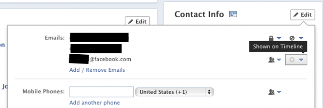 You can change your e-mail back, if you want. By the way, congrats on your new Facebook e-mail address.