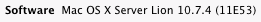 Lion Server would change the About This Mac dialog to let you know you were running server software.