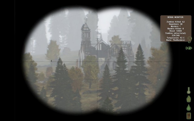 I caught sight of Kumyrna’s ruined church from the top of a hill to the east at the end of my second night in game.
