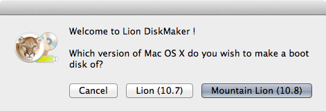 create mac os x mountain lion install disk