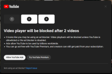 Video player will be blocked after 3 videos | Ars OpenForum
