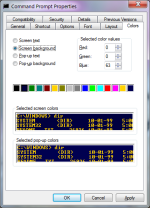 Command shell appears in a different color | Ars OpenForum