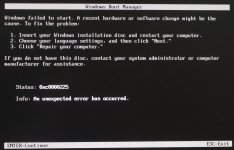 Boot screen exception error.JPG