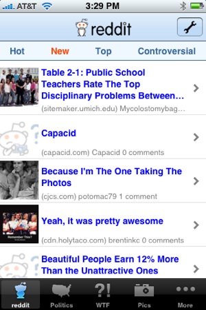 Review: iReddit for iPhone does social news right