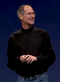 Steve Jobs at WWDC 2008.