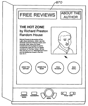 The Discovery e-book reader, from 1999, anticipates many features of the Kindle.