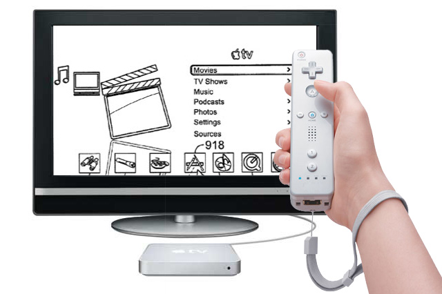 New Apple patent application reveals a Wiimote for AppleTV