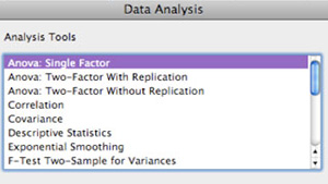 data analysis excel 2008 mac
