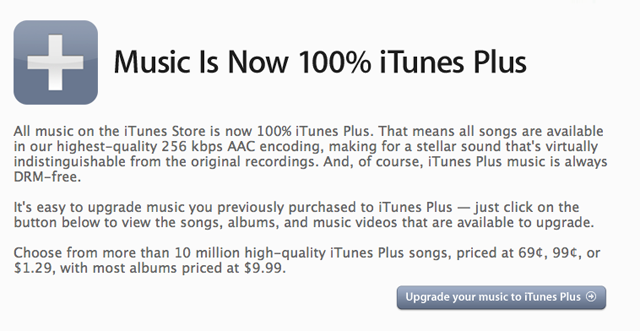 Itunes plus deals