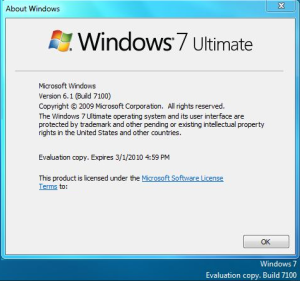 First screenshots of build Windows 7 build 7100 leak, release dates ...