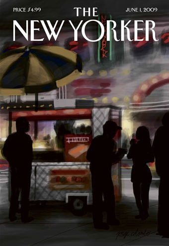 iPhone-armed artist responsible for The New Yorker cover
