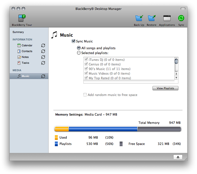 Desktop Manager For Mac Blackberry